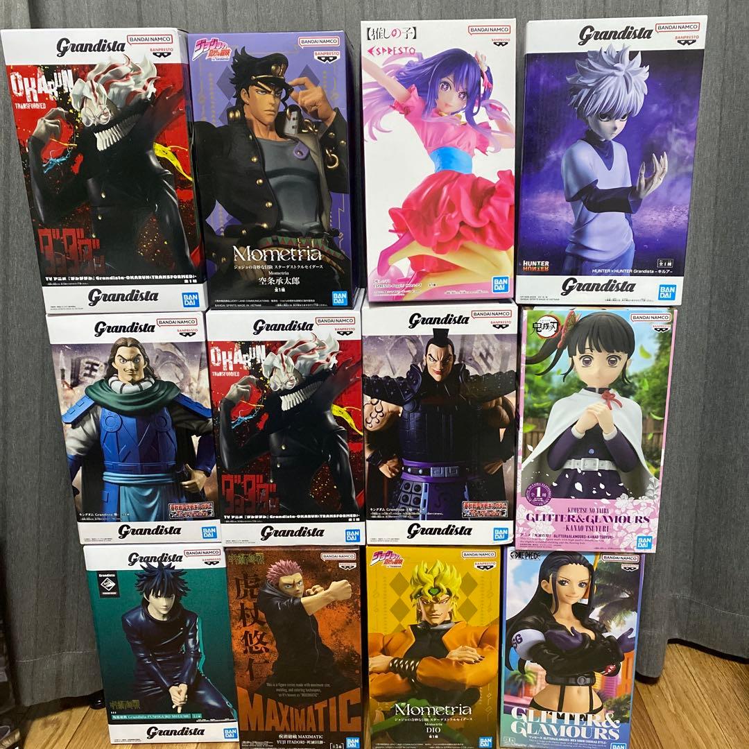 プライズフィギュアまとめ売り　空条承太郎　DIO キルア　王騎　伏黒恵他