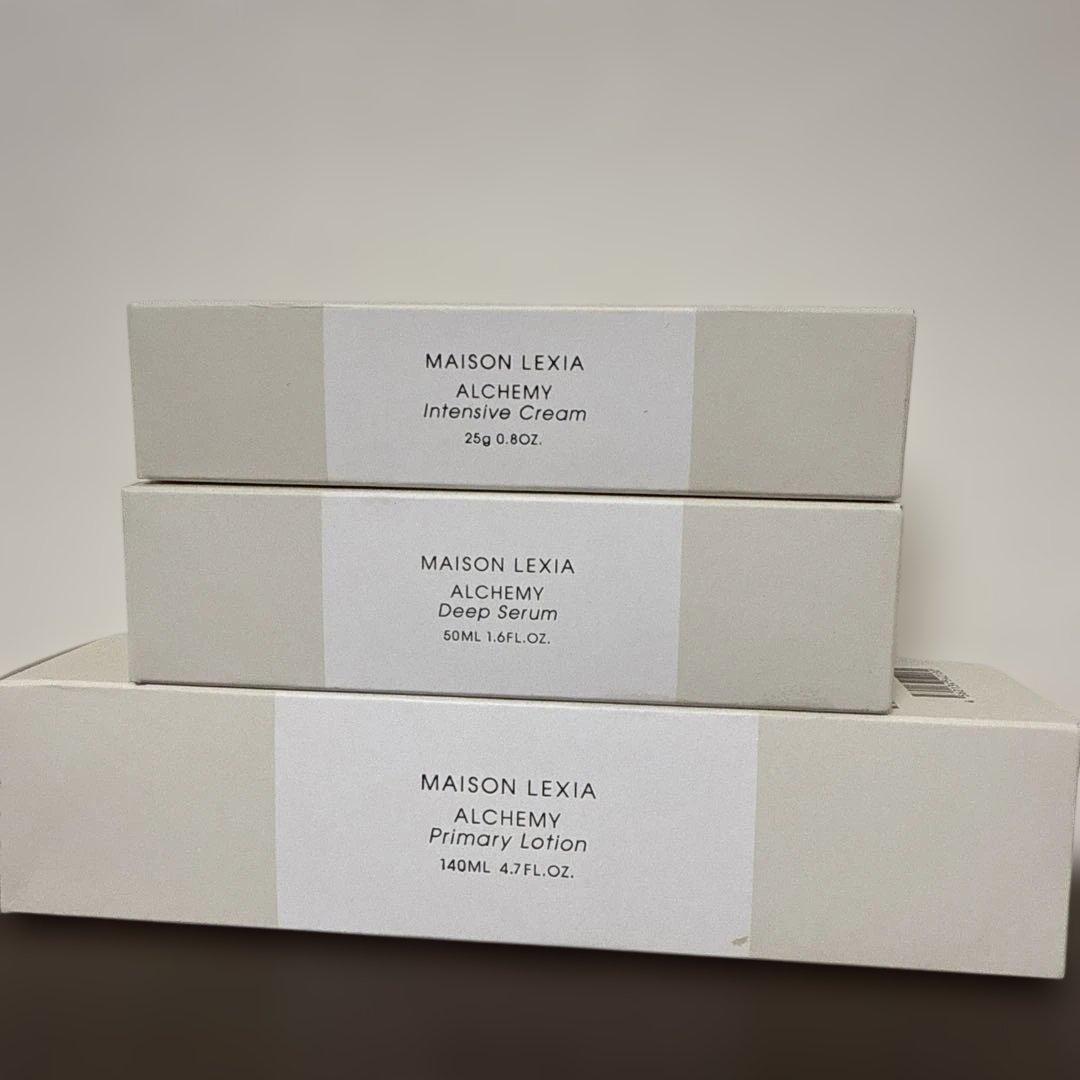 メゾンレクシア　スキンケア3個セット　新品未使用 メゾンレクシアから、肌本来の美しさを引き出すスキンケアコフレが登場