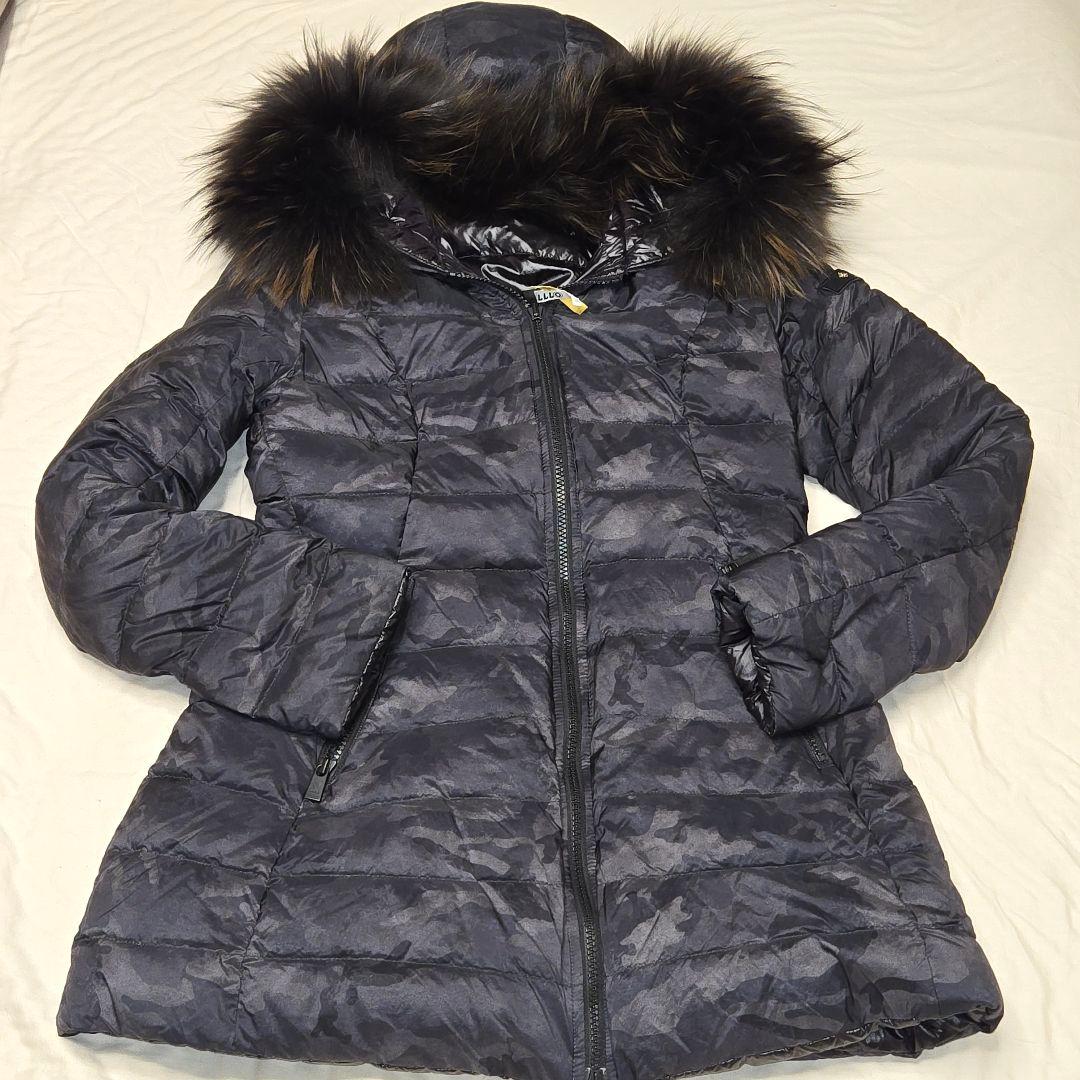 タトラス リバーシブル カモフラ ダウンコート　美品