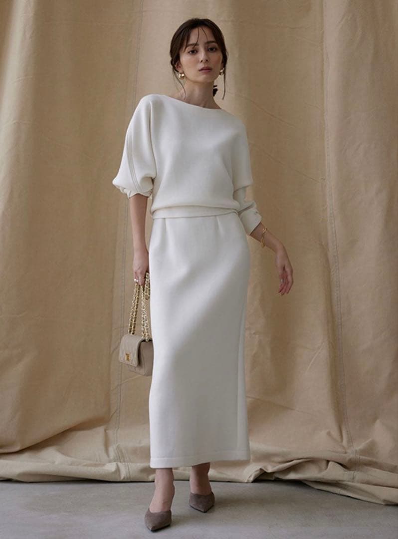 anuans ダンボール　セットアップ　エクリュ