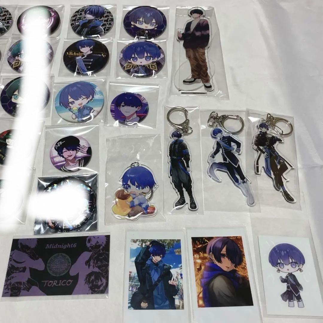 Midnight6　ミドナイ　虚無虚無ぷりん　直筆サイン　アクキー