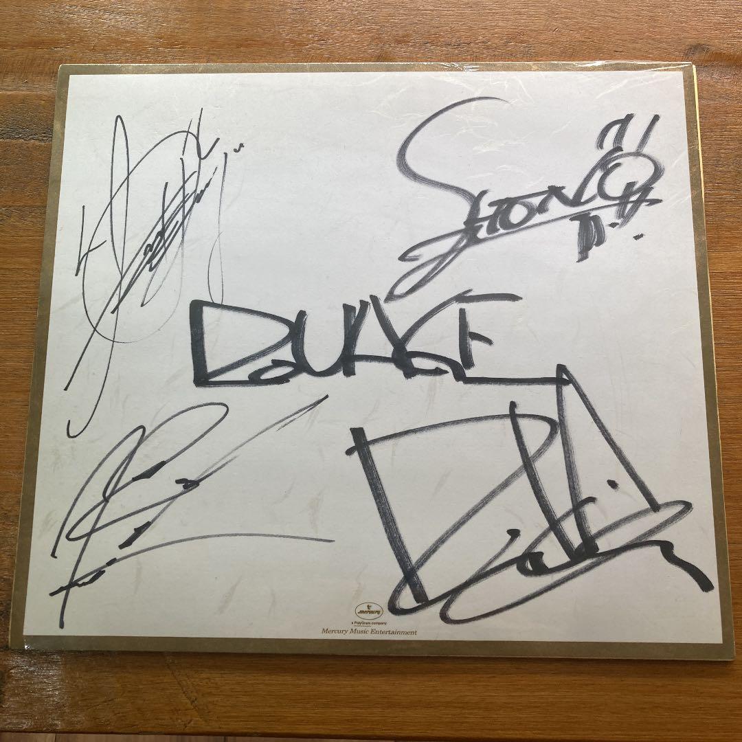 L*l様 【サイン】ルアージュ直筆サイン L'Arc～en～Ciel オフィシャル・直筆サイン入り色紙 | 音楽資料