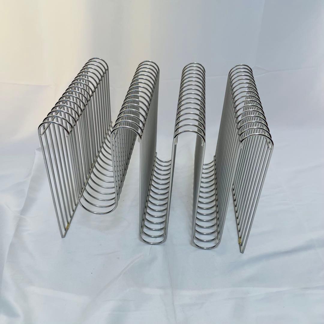 AYTM Curva マガジンラック シルバー