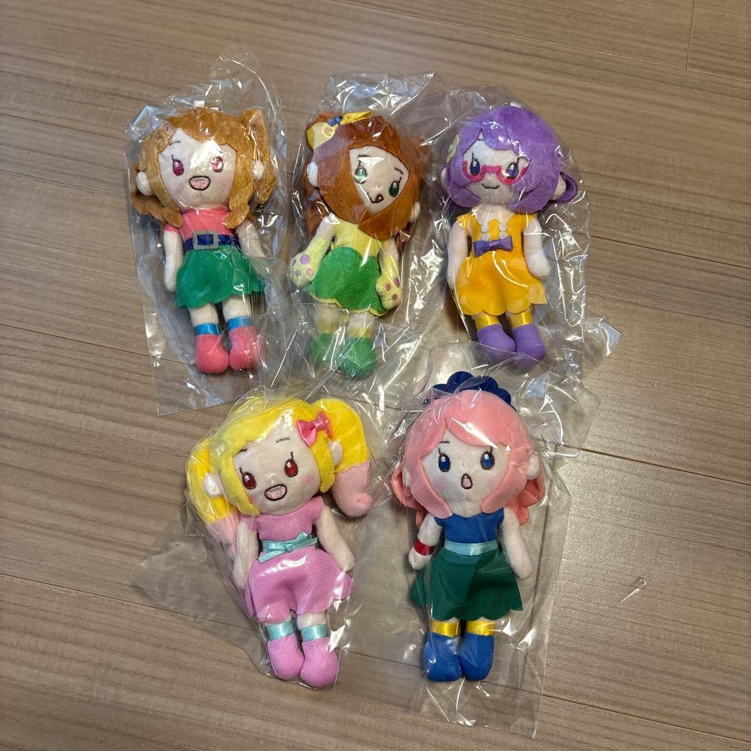アイカツスターズ! ぬいぐるみマスコット　5体セット