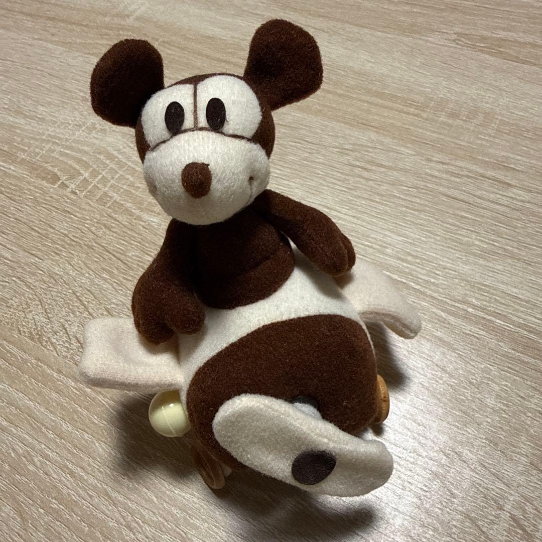 東京ディズニーシー　飛行機ミッキー　レトロ　ヴィンテージミッキー