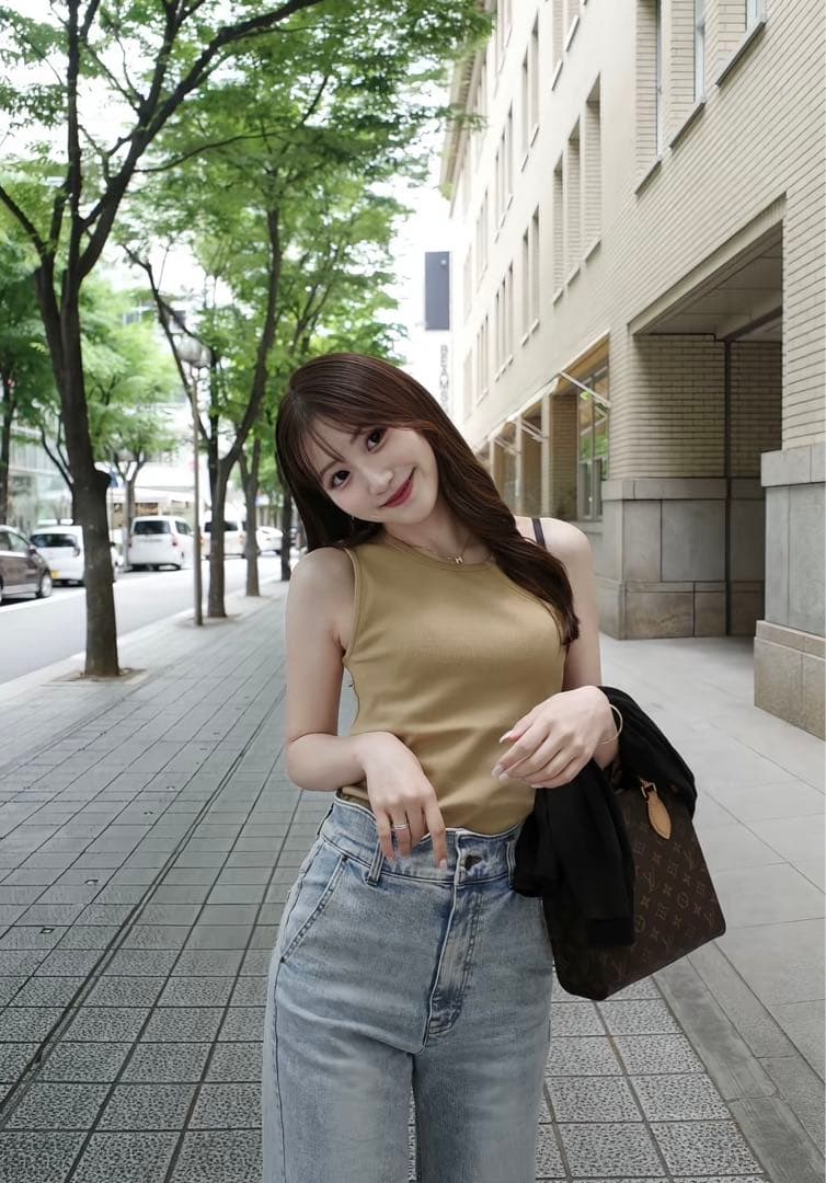 限定値下げ EAPHI WAVE DESIGN HIGH WAIST DENIM