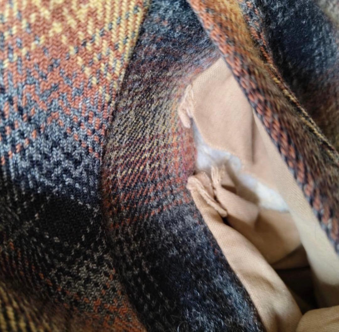 50s 60s オンブレ チェック ウールジャケット CPOジャケット - メルカリ