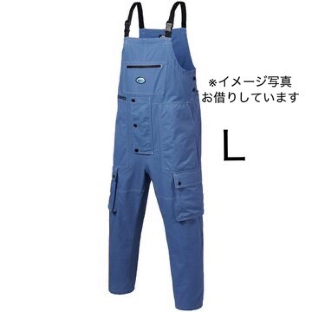 NIKE 青色 L オーバーオール