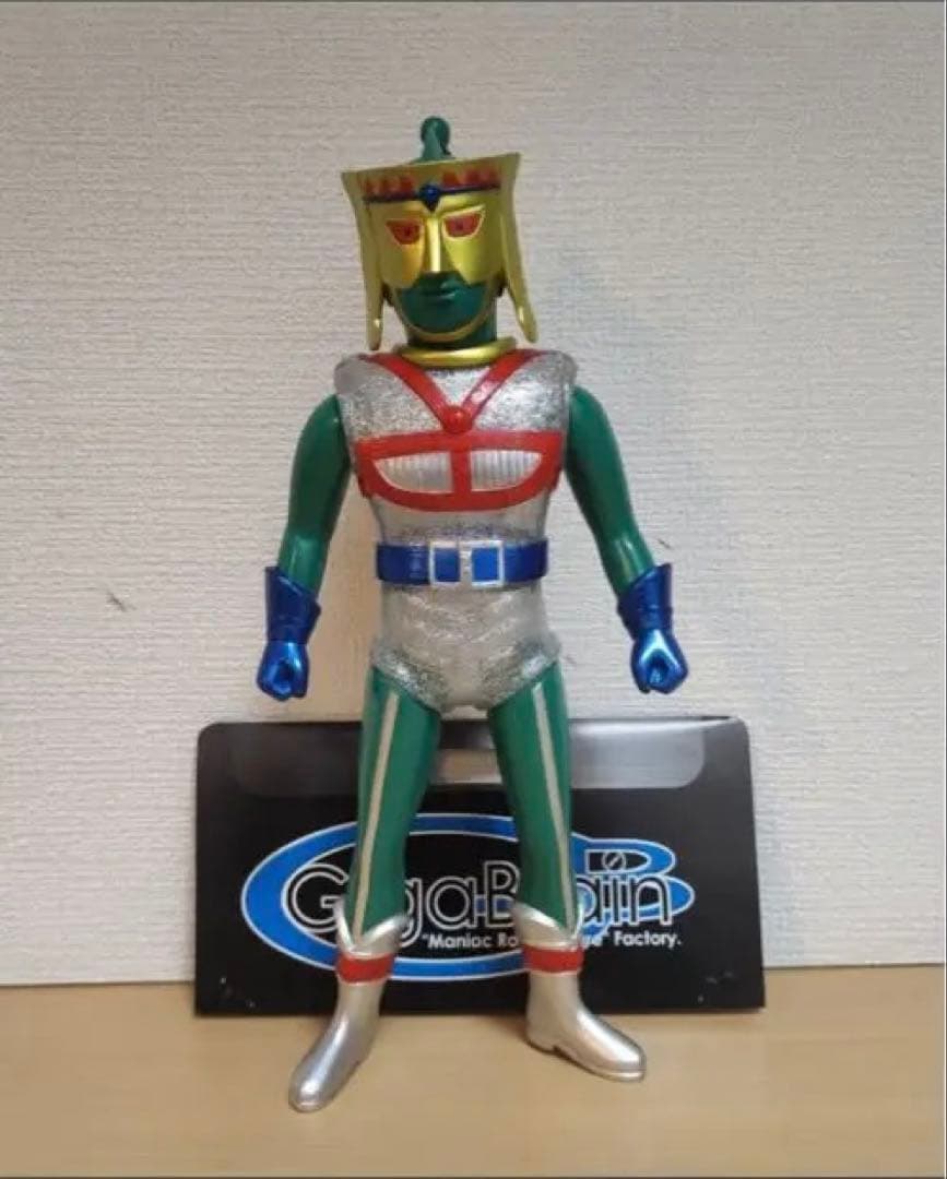 W*D様 ギガブレイン　グリーンマン シルバーラメ ソフビ