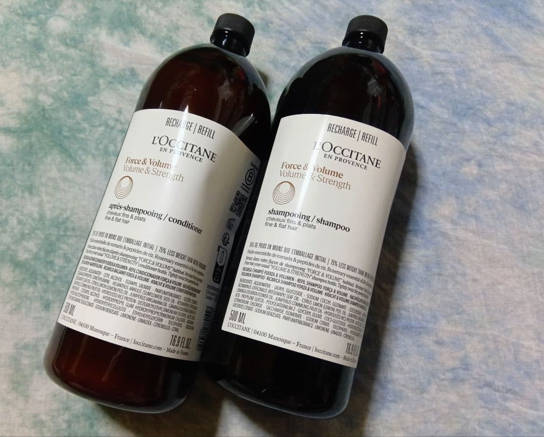 ロクシタン VS　シャンプー コンディショナー 500ml　詰め替え