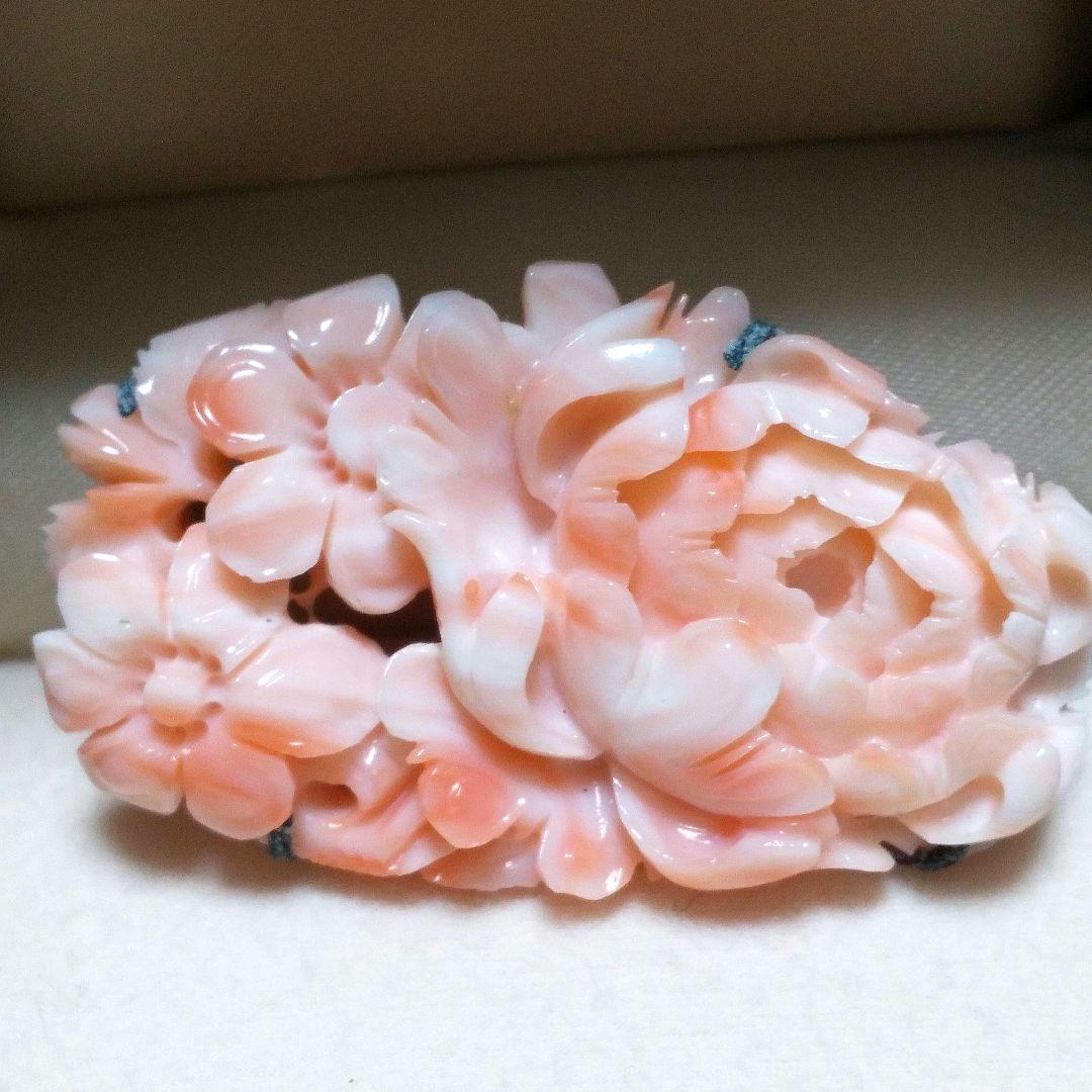 天然珊瑚ブローチ、帯留め 楽天市場】帯留め ブローチ 水牛 天然 珊瑚 コーラル スクエア