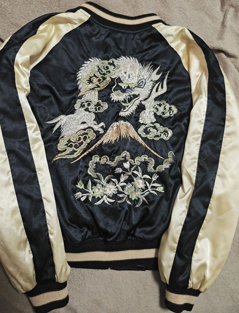 Hoshihime 日本製 限定龍 スカジャン unisex サテン