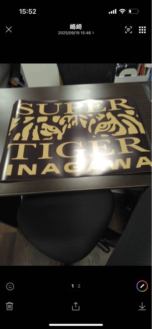 #暴走族-アクセサリー スーパータイガーイナガワ大型ポスター２枚セット