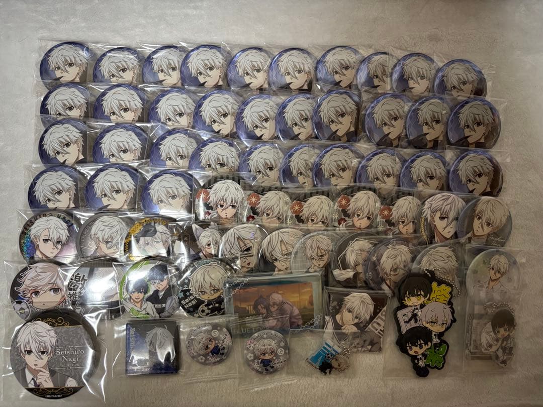 凪誠士郎 缶バッジとカードセット