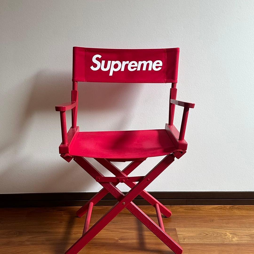 Supreme 19SS ディレクターズチェア 椅子　レッド