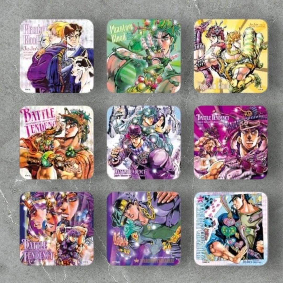 ジョジョ展　アートコースター48枚コンプリートセット