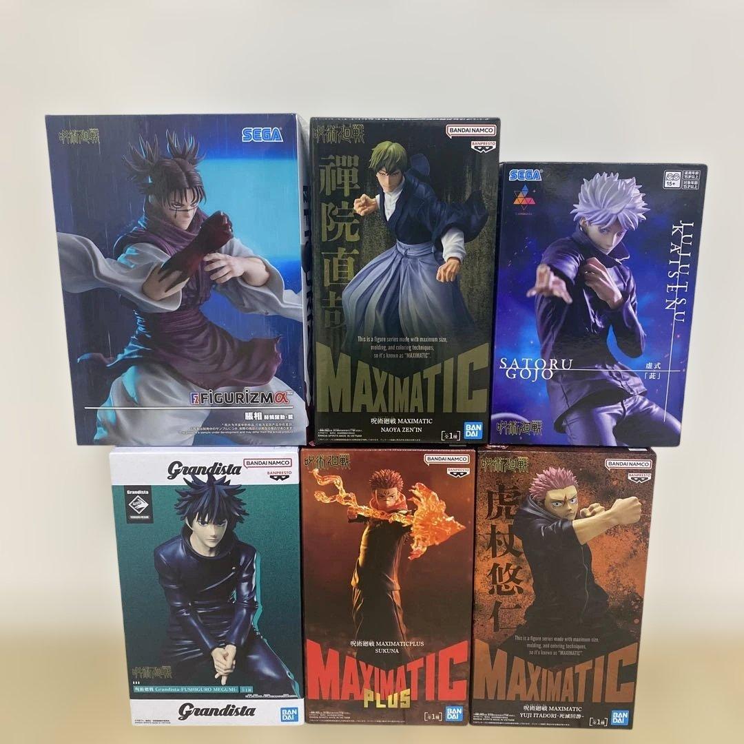 呪術廻戦プライズフィギュアまとめ売り計6点