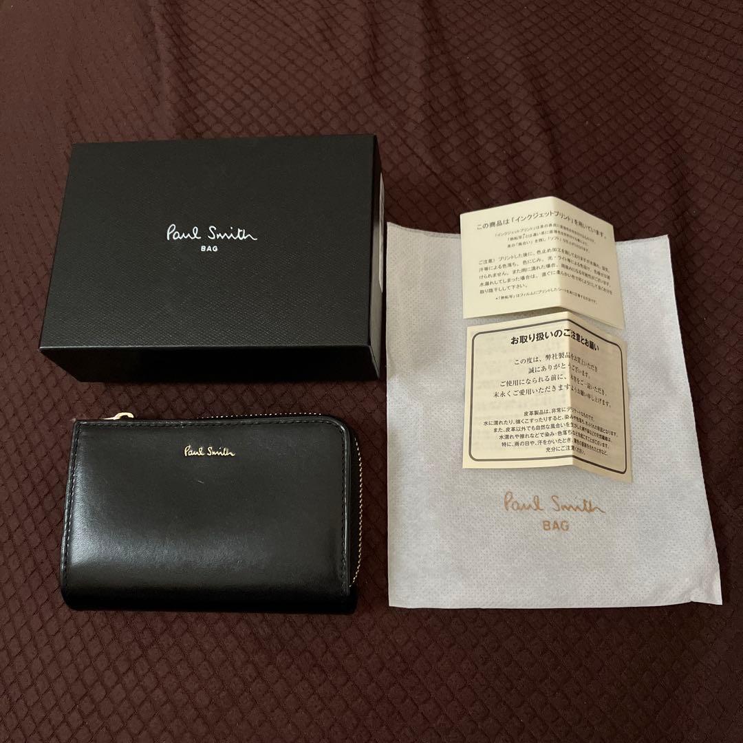 ポールスミス■＆キーケース■ブラック■箱付■24200円