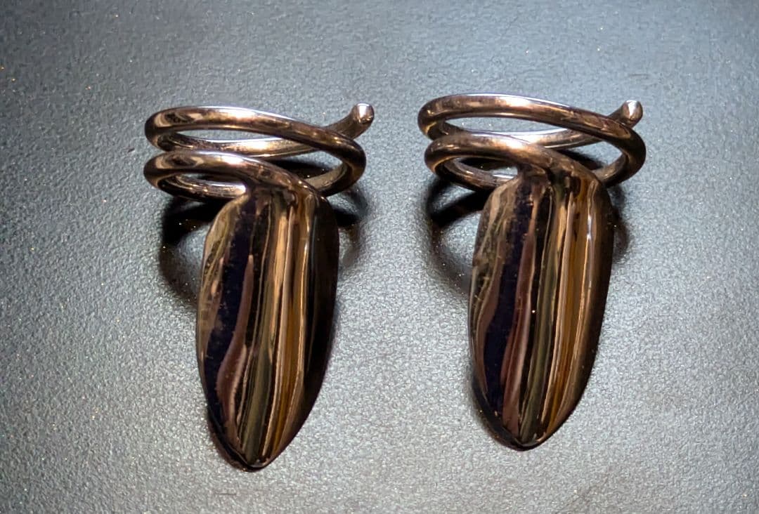 NAILRING/Silver ネイルリング未使用 Madonna レディガガ NAILRING/Silver ネイルリング未使用 Madonna レディガガ