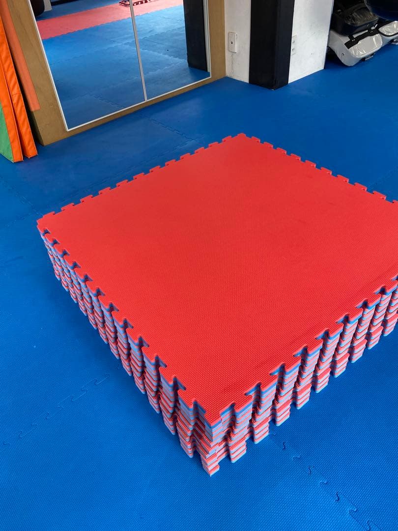 ［注文者専用ページ］ジョイントマット赤青10枚北海道個人宅送料込み 楽天市場】【10枚セット】ジョイントマット 大判 サイドパーツ付 空手