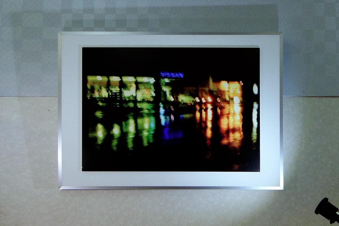 芸術写真 Rain  /  H,Murayama   106cm X 75cm
