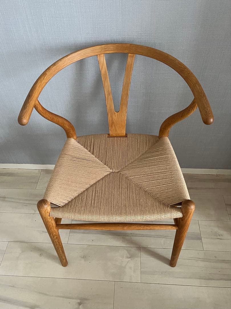 ch24 Yチェア オーク材 43cm