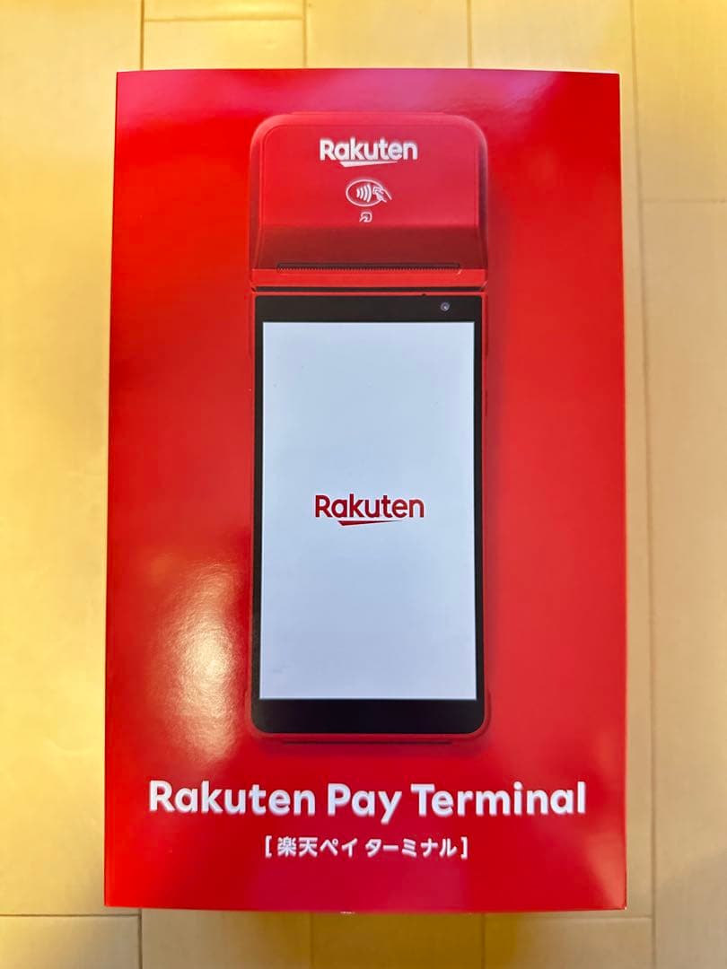 【新品未使用】楽天ターミナル　白色　楽天ペイ