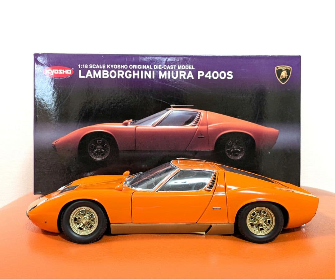 ランボルギーニ ミウラ P400S 1/18 京商 中古品 楽天市場】京商 1/18 ランボルギーニ ミウラ p400sの通販