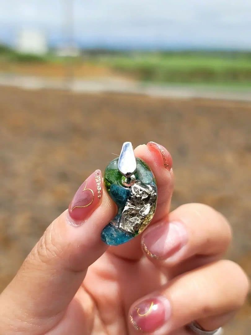 宮古島★病回復健康不安解消オルゴナイト