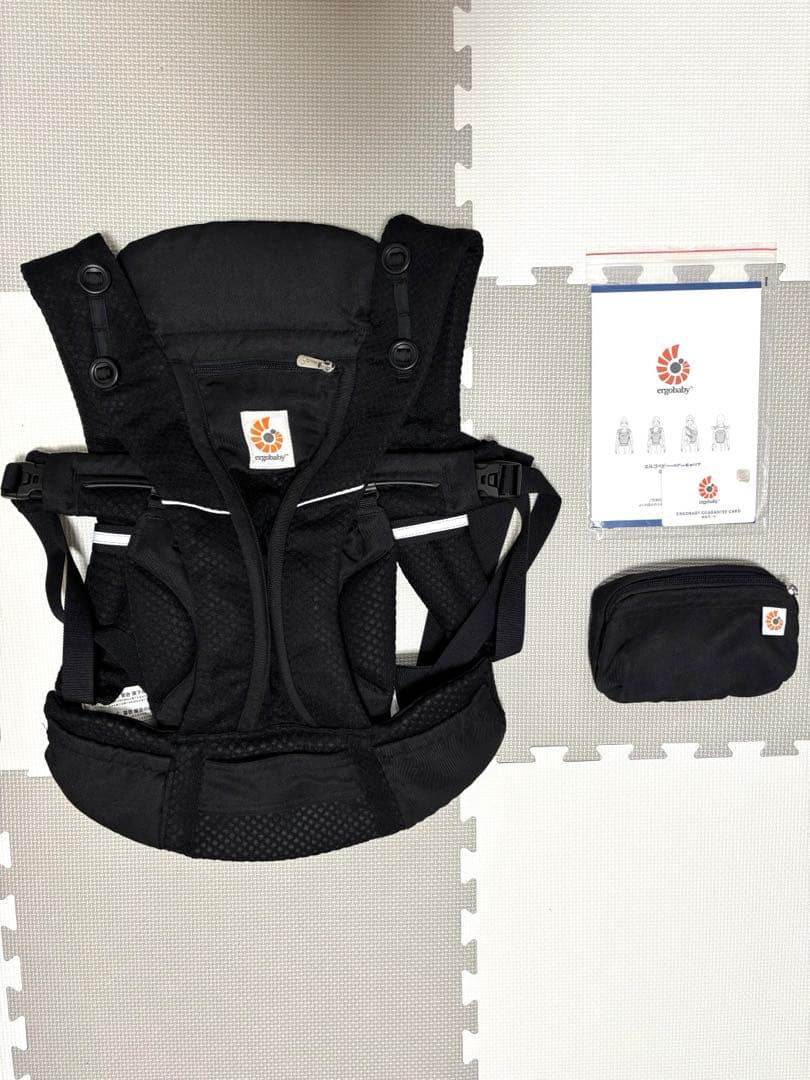 エルゴベビー オムニ ブリーズ オニキスブラック OMNI Breeze / オニキスブラック | エルゴベビー オンラインストア