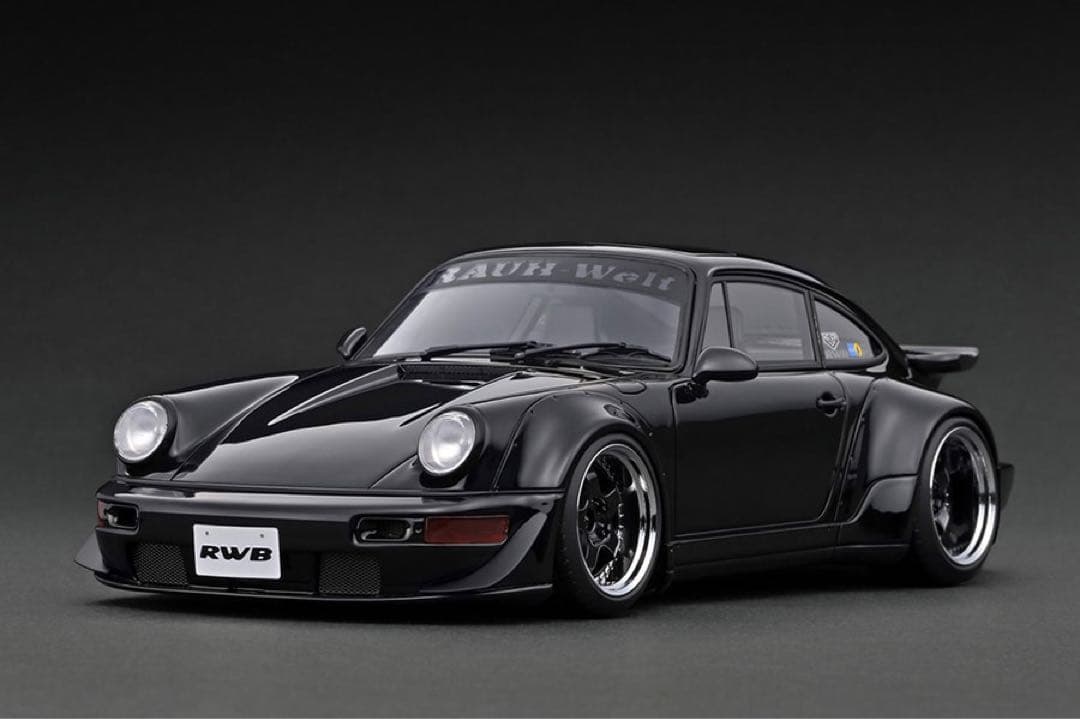 IG3633 1/18 RWB 964 ポルシェ イグニッションモデル Ignition Model 1:18 RWB 964 Black IG3633 – Horizon Diecast