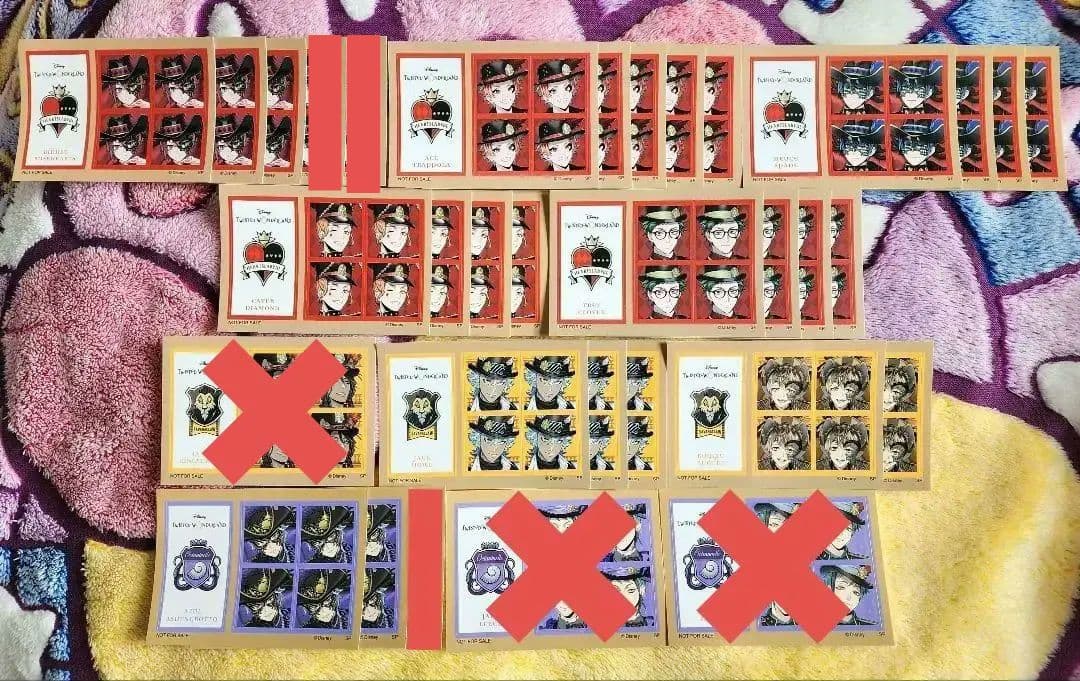 ツイステ フェア特典 ステッカー グロマス プレフル