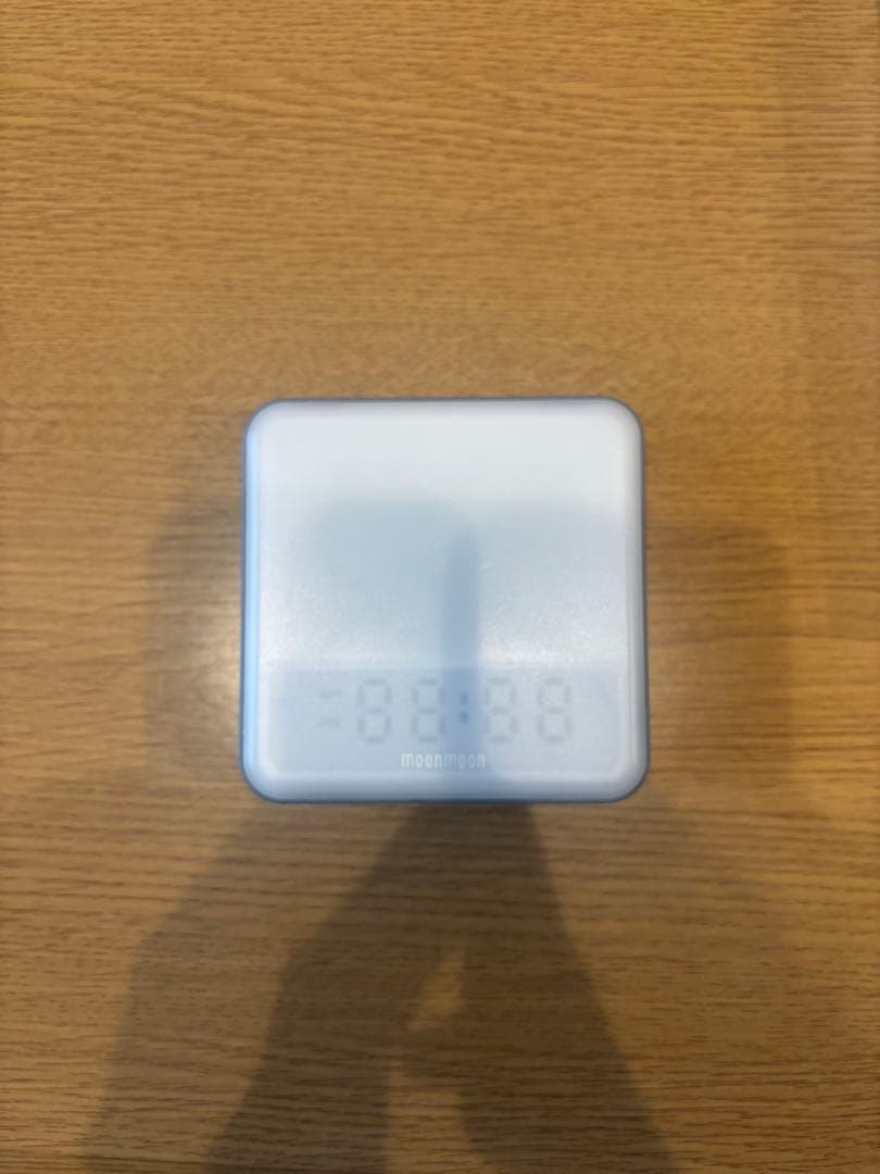 トトノエライト moonmoon グレー Amazon.co.jp: moonmoon トトノエライト 光 目覚まし時計