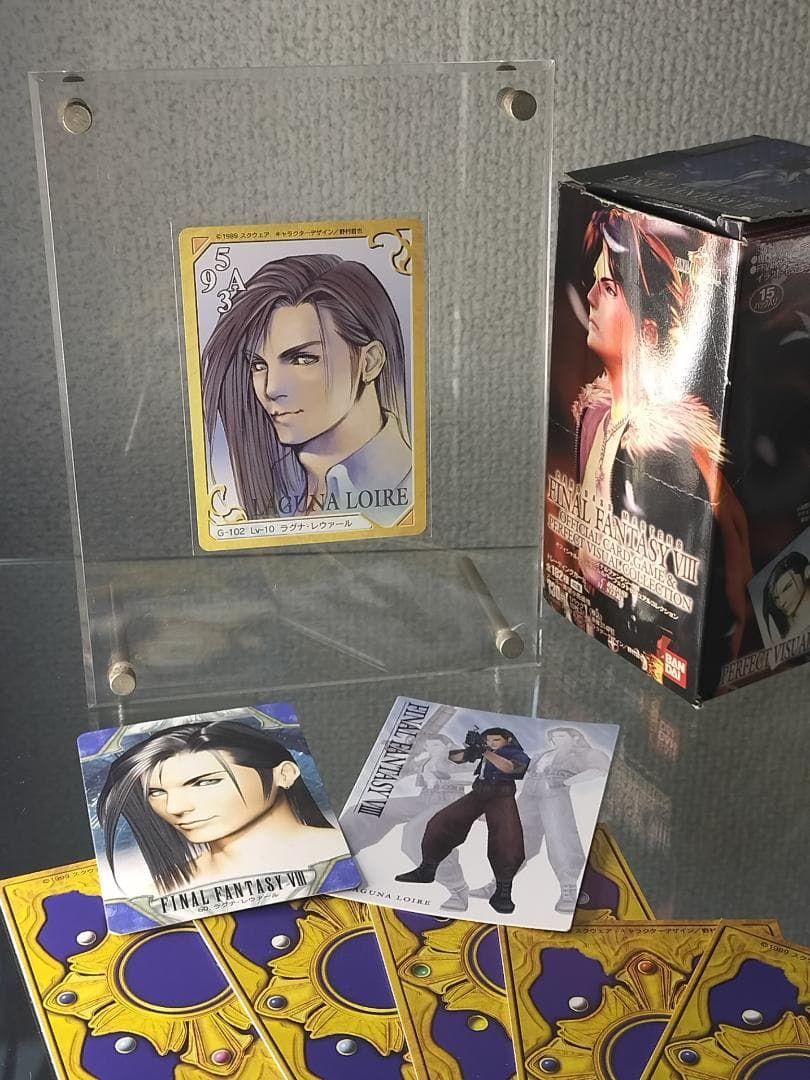 箔押レア　【FFⅧ】ラグナ・レウァール　カードダスマスターズ・トリプルトライアド