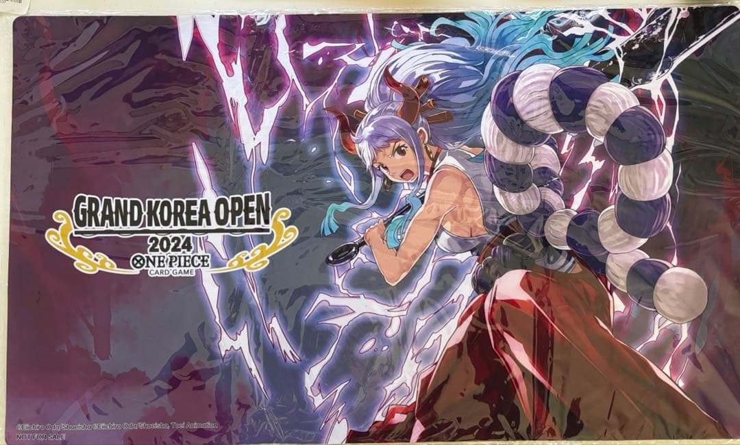 【新品未使用】ワンピースカード　ヤマト 希少　韓国限定 プレイマット　在庫ラスト 在庫1枚ラスト】ワンピースカード プレイマット ヤマト｜Yahoo!フリマ