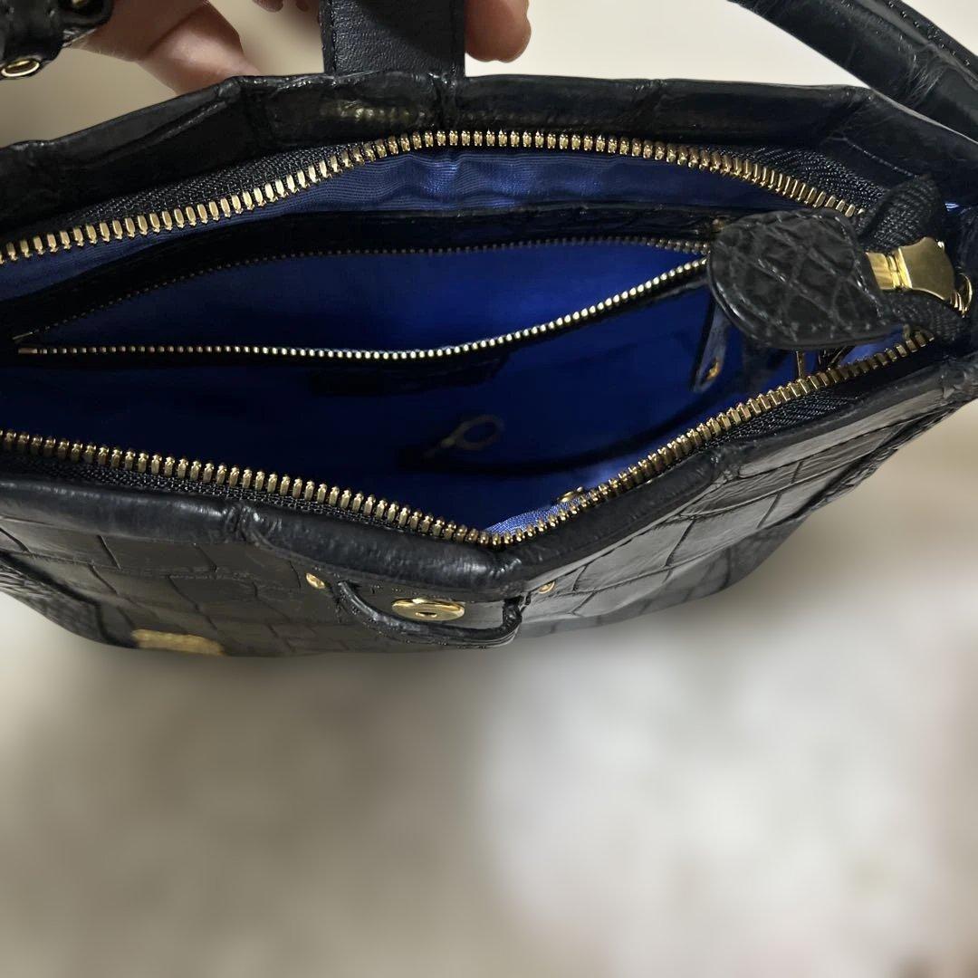 ADMJ マットクロコダイル革 バッグ - メルカリ