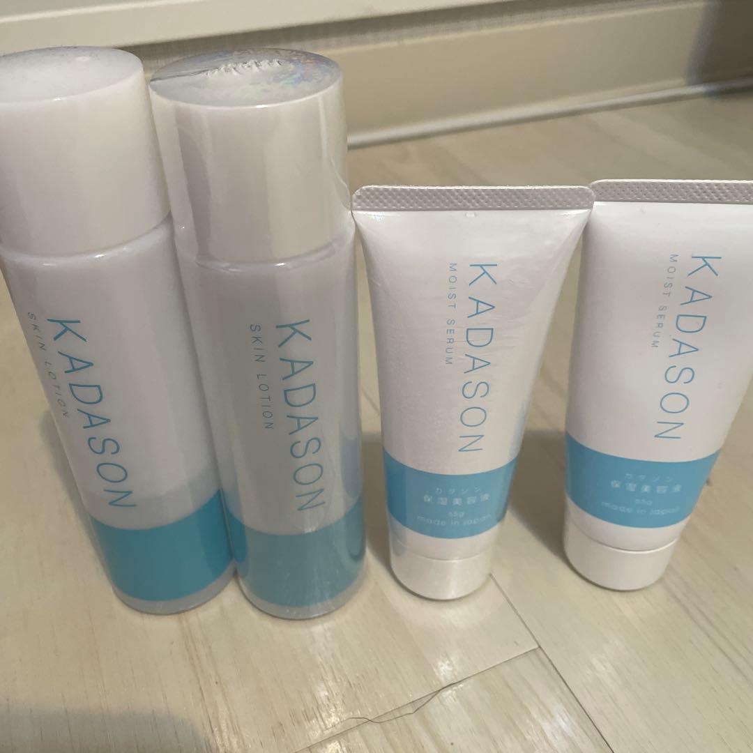 カダソン　薬用化粧水　保湿美容液 新品と開封使用のセット