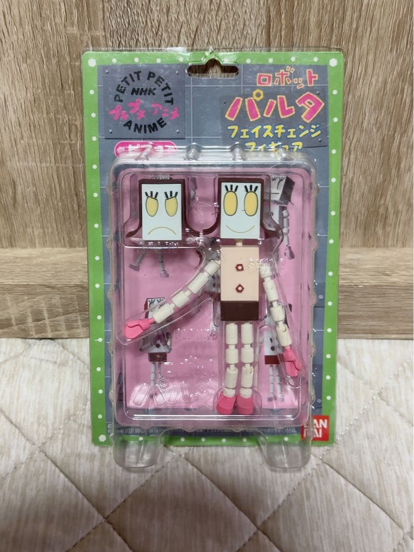 希少　ロボットパルタ　フェイスチェンジフィギュア　ピプコ　バンダイ