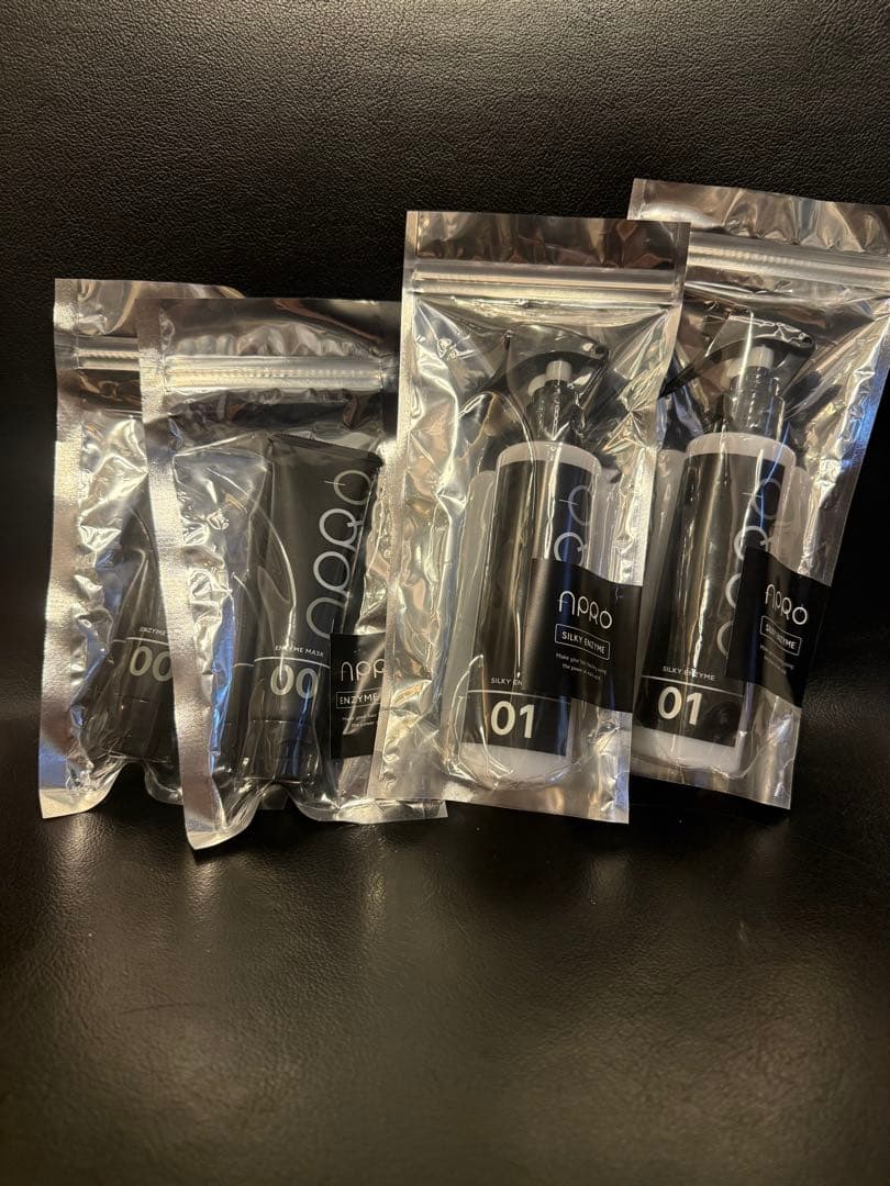 【新品】ENZYMEヘアトリートメント2種類セット／APRO 格2本ずつ