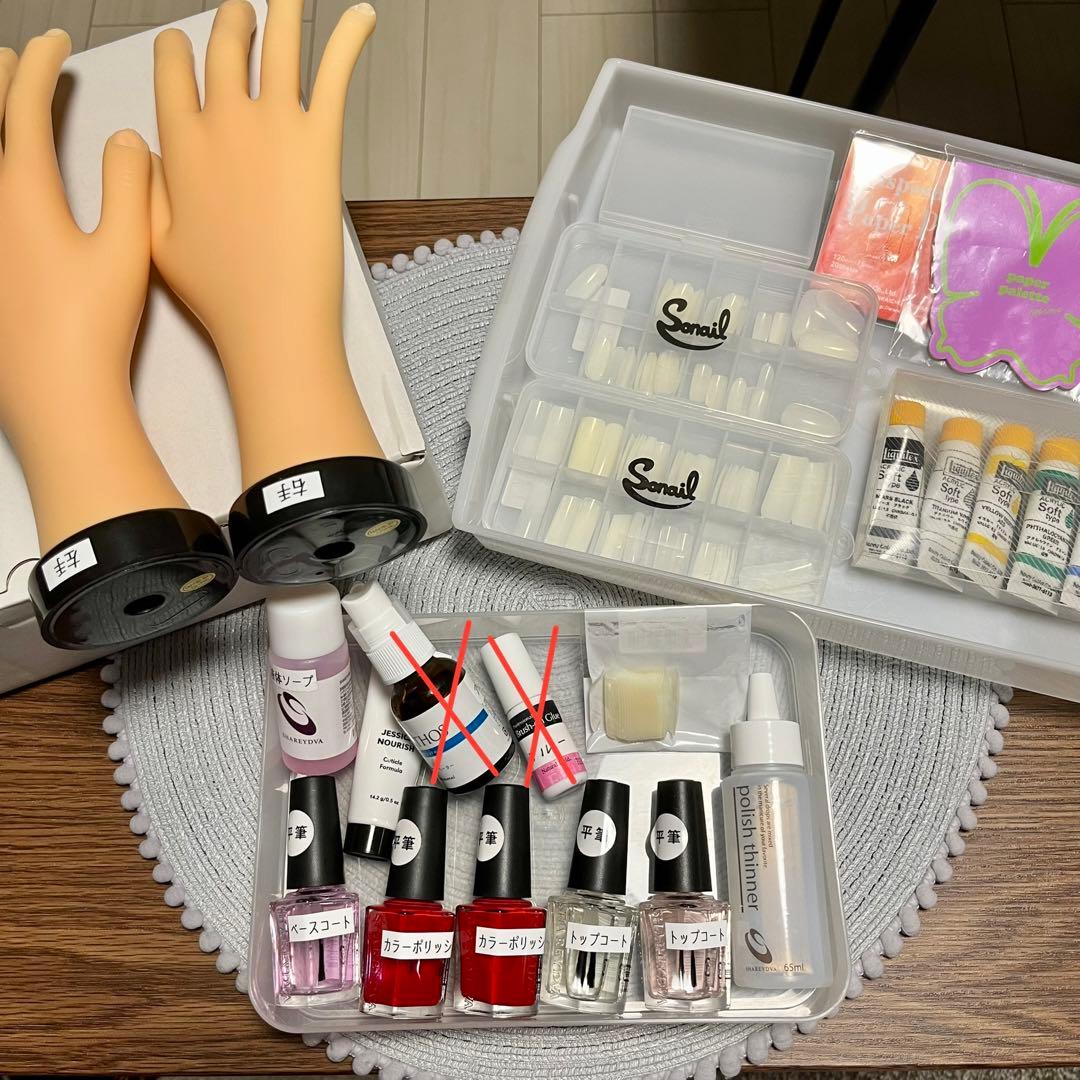 値下げしました！ネイル検定セット