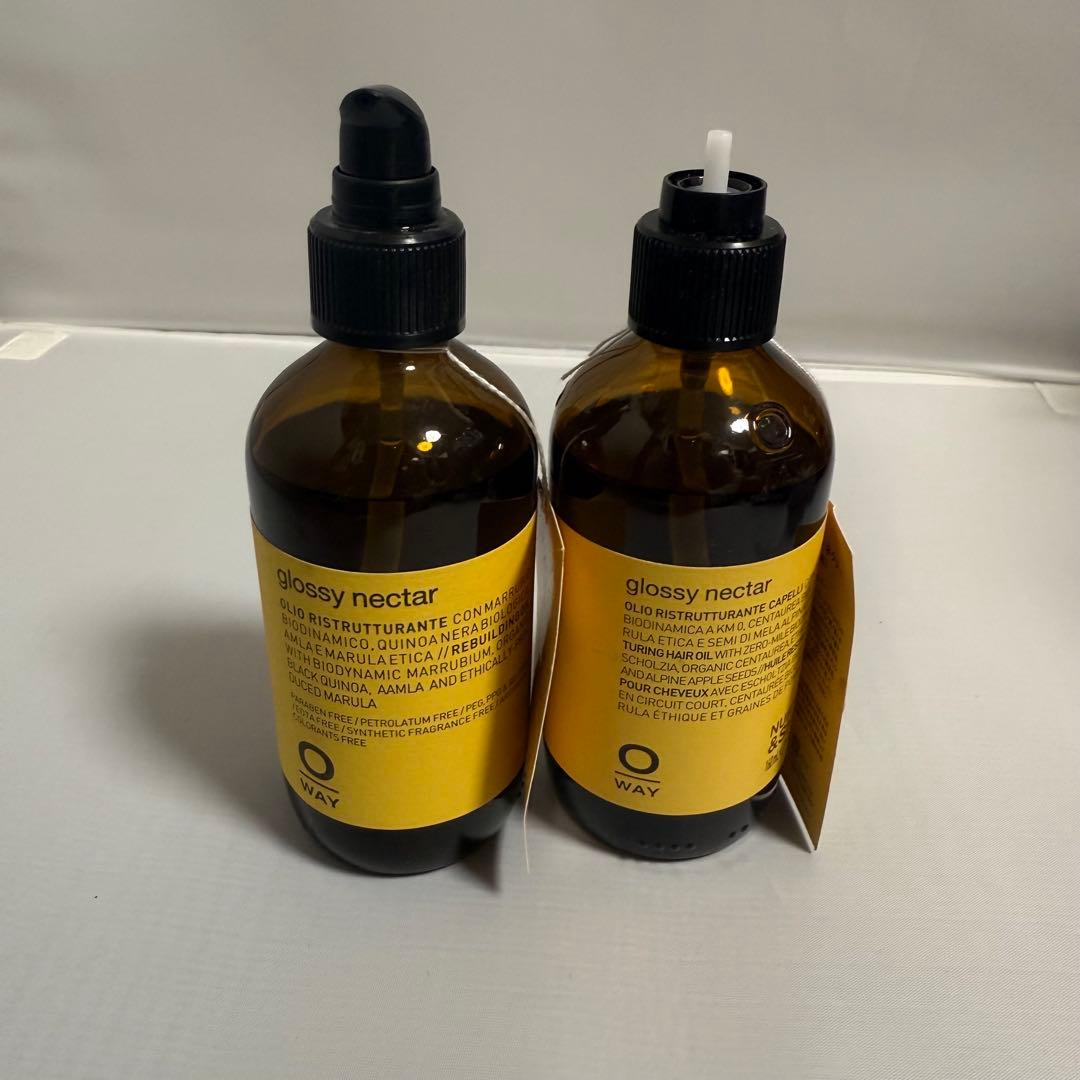 Oway Glossy Nectar グロッシーネクター160ml ヘアオイル