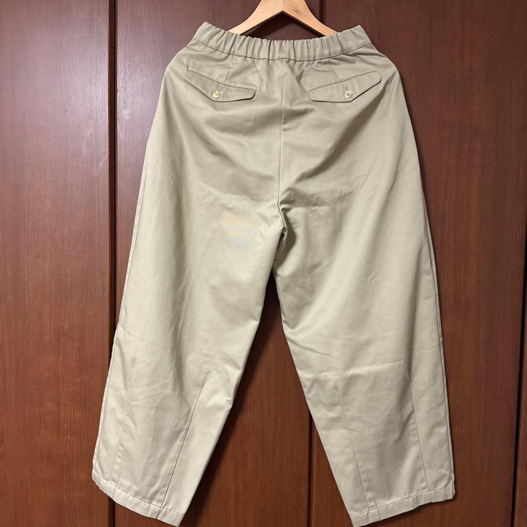 Nala ベージュ チノパン Mサイズ - メルカリ