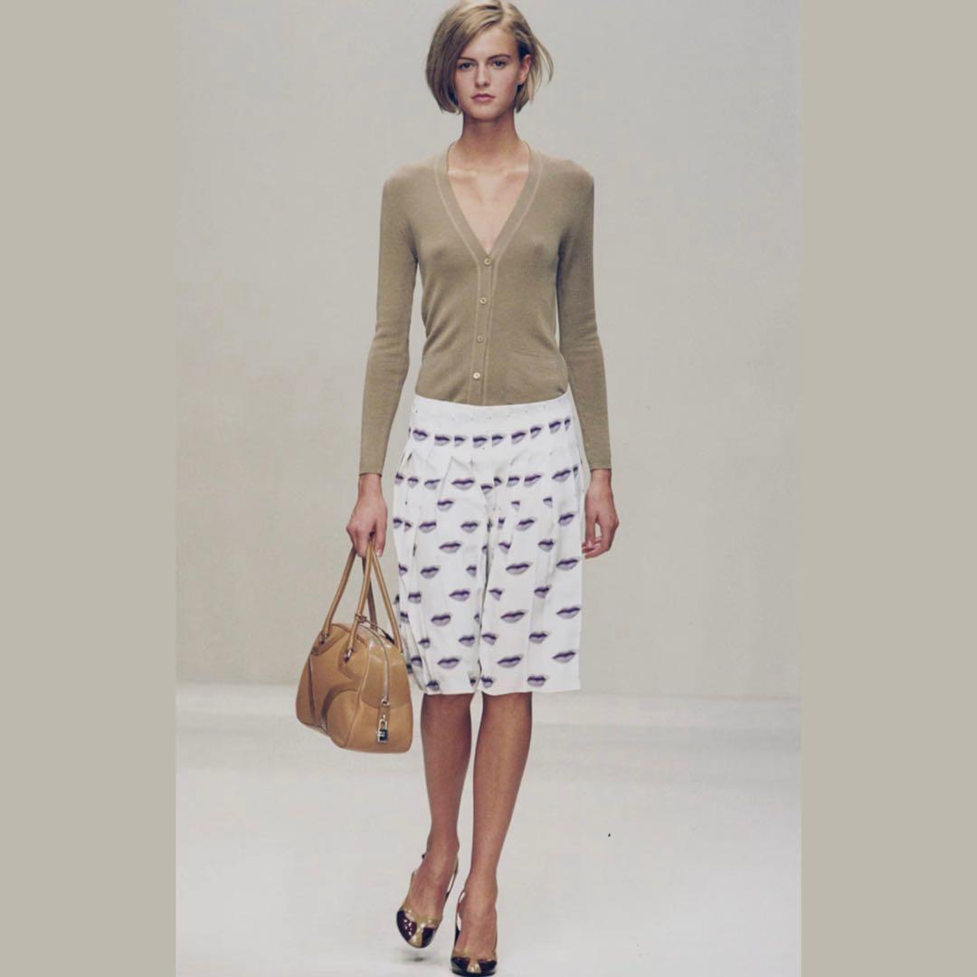 SS 2000 Prada archive レザーボーリングバッグ