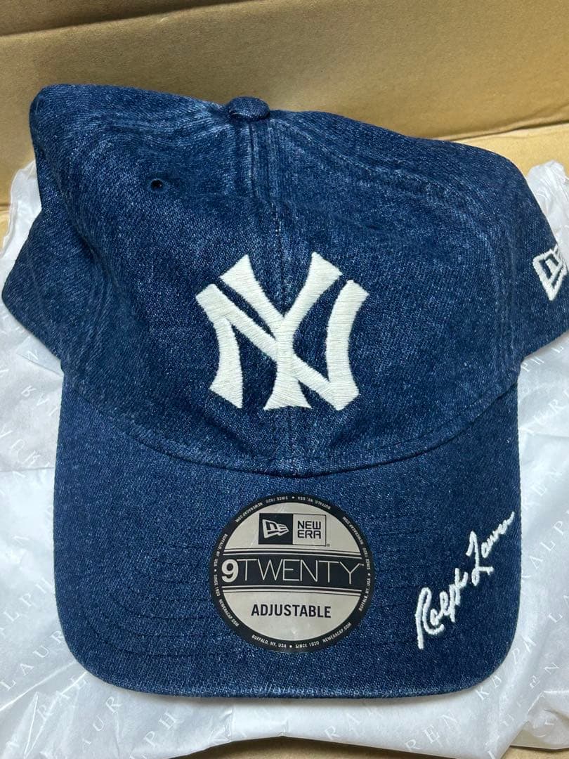Ralph Lauren ヤンキース New Era デニム レア フリーサイズ Ralph Lauren ヤンキース New Era デニム レア フリーサイズ - メルカリ
