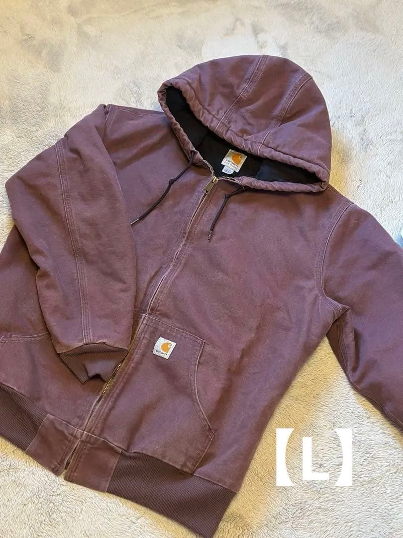 【本日まで値下げ‼️】【希少】【パープル】Carhartt アクティブジャケット