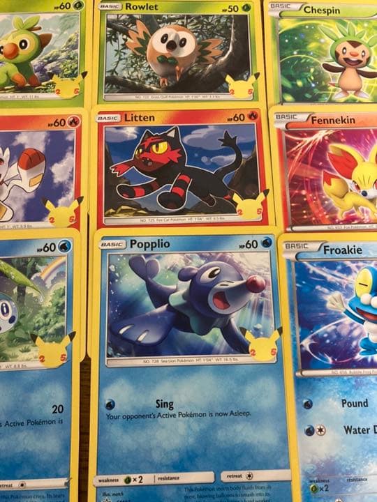 ポケカ ジャンボ 英語 プロモ 御三家 コンプリ 完全版 全種 合計25