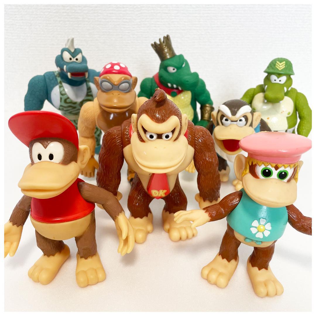 【匿名配送】ドンキーコング ソフビセット 任天堂 ニンテンドー フィギュア