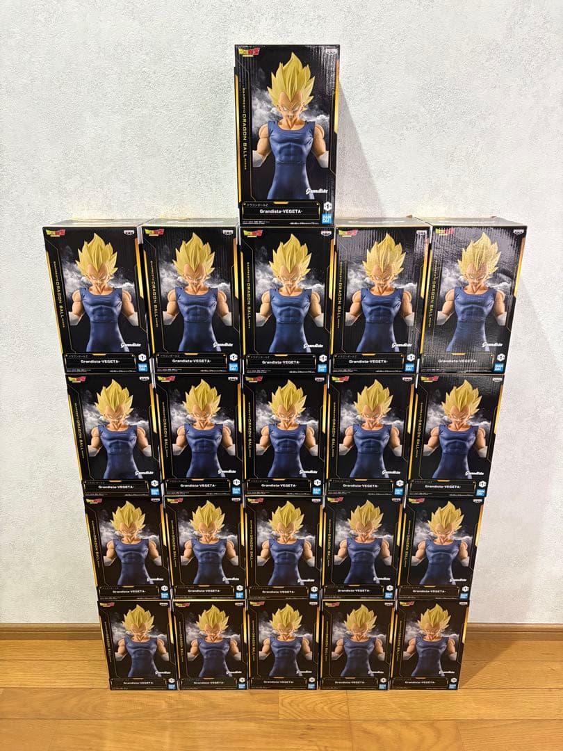 ドラゴンボールZ　Grandista　ベジータ　21体セット　まとめ売り