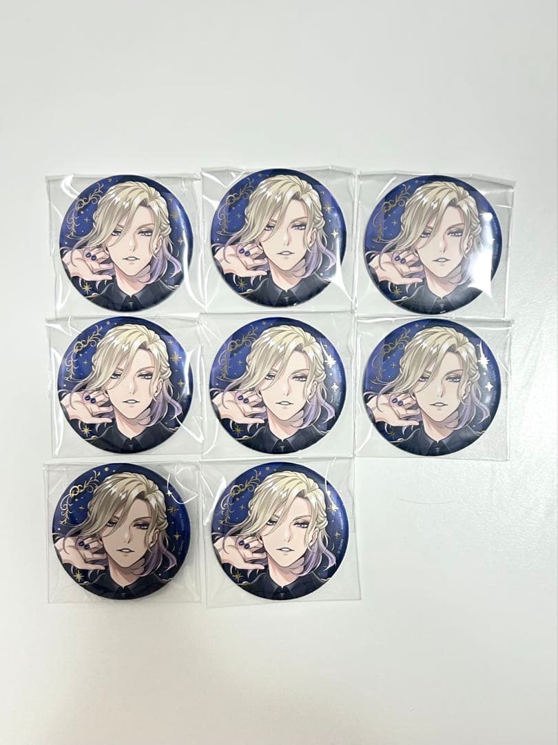 ツイステ ヴィル ブレイジングジュエル 缶バッジ ツイステ ヴィル 缶バッジ ブレイジングジュエル 5周年 ツイステ展