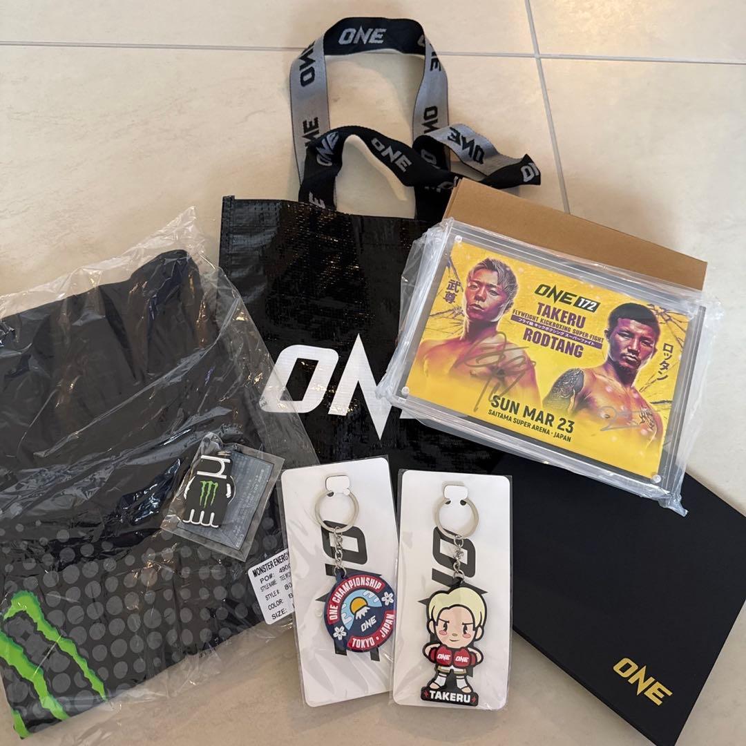ONE 172 武尊vsロッタン vvip席 限定グッズ